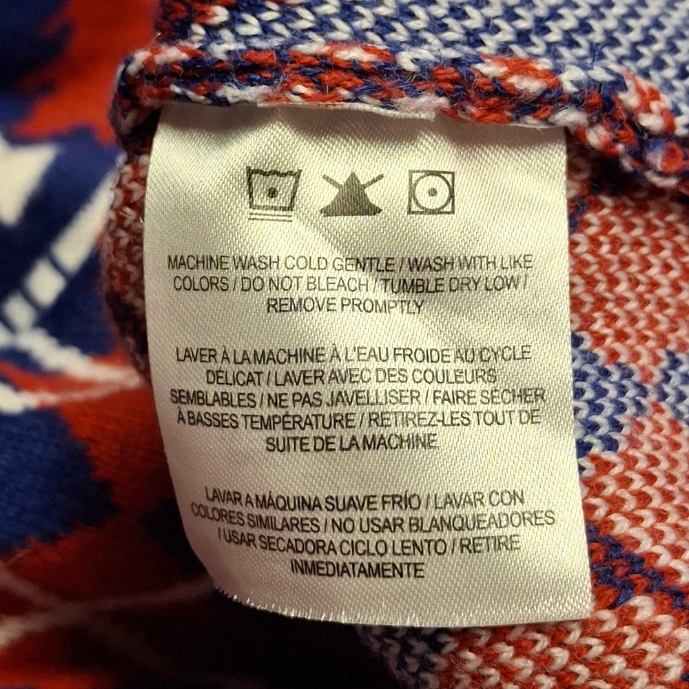 NFL Football New York Giants Patchwork Christmas Sweater Men Size Large - Picture 15 of 15